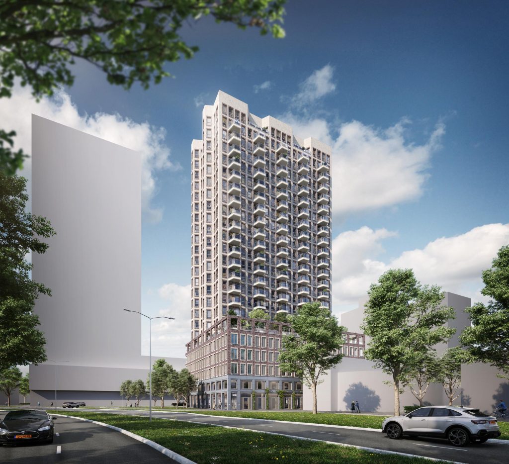 Plannen voor nieuwe woontoren in centrum van Almere Stad